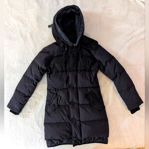 TNA The Bancroft Mountaineering Coat Down Filled Parka Women’s Sz Small Slim Fit
